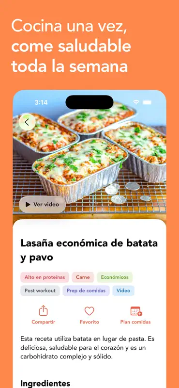 FitMenCook - Recetas Sanas screenshot 2 of 8