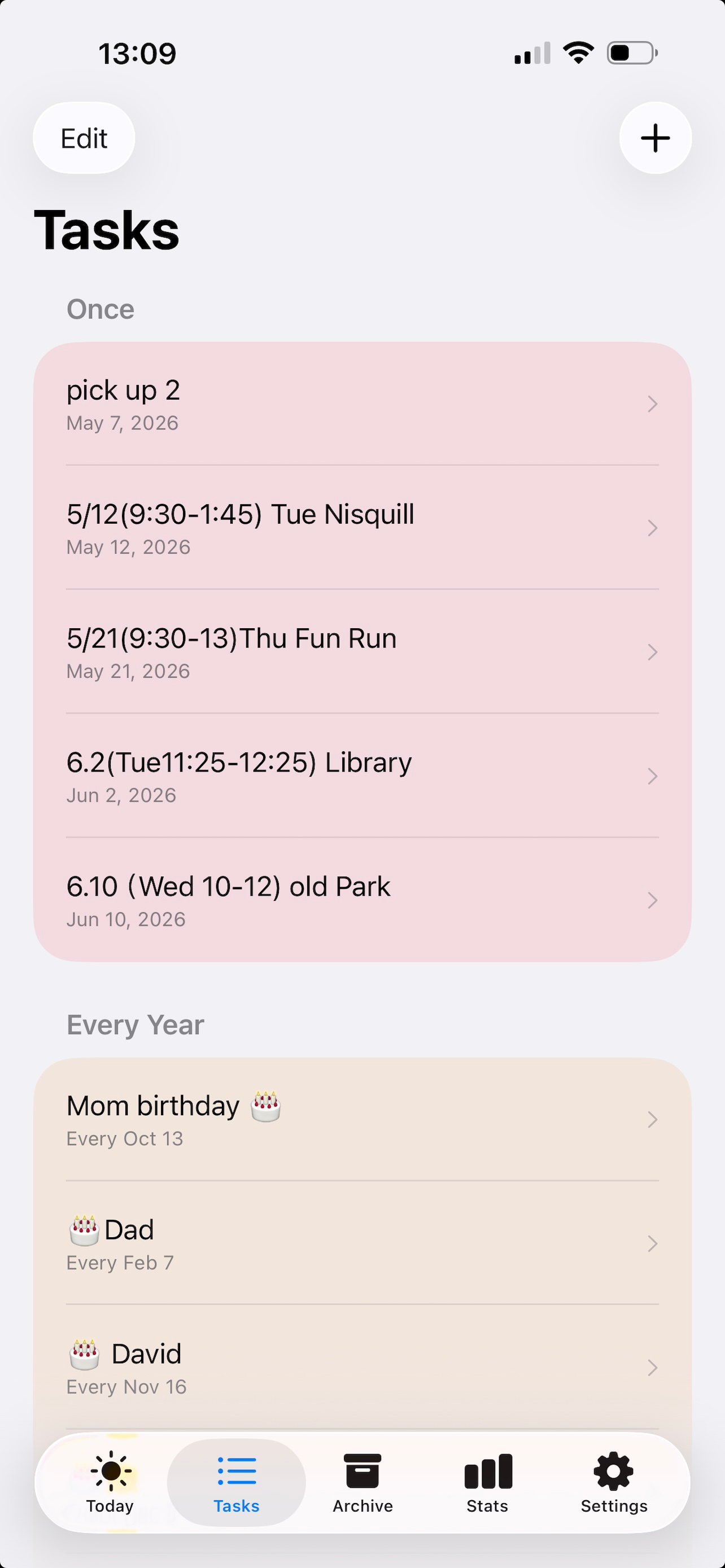 Quiet Almanac