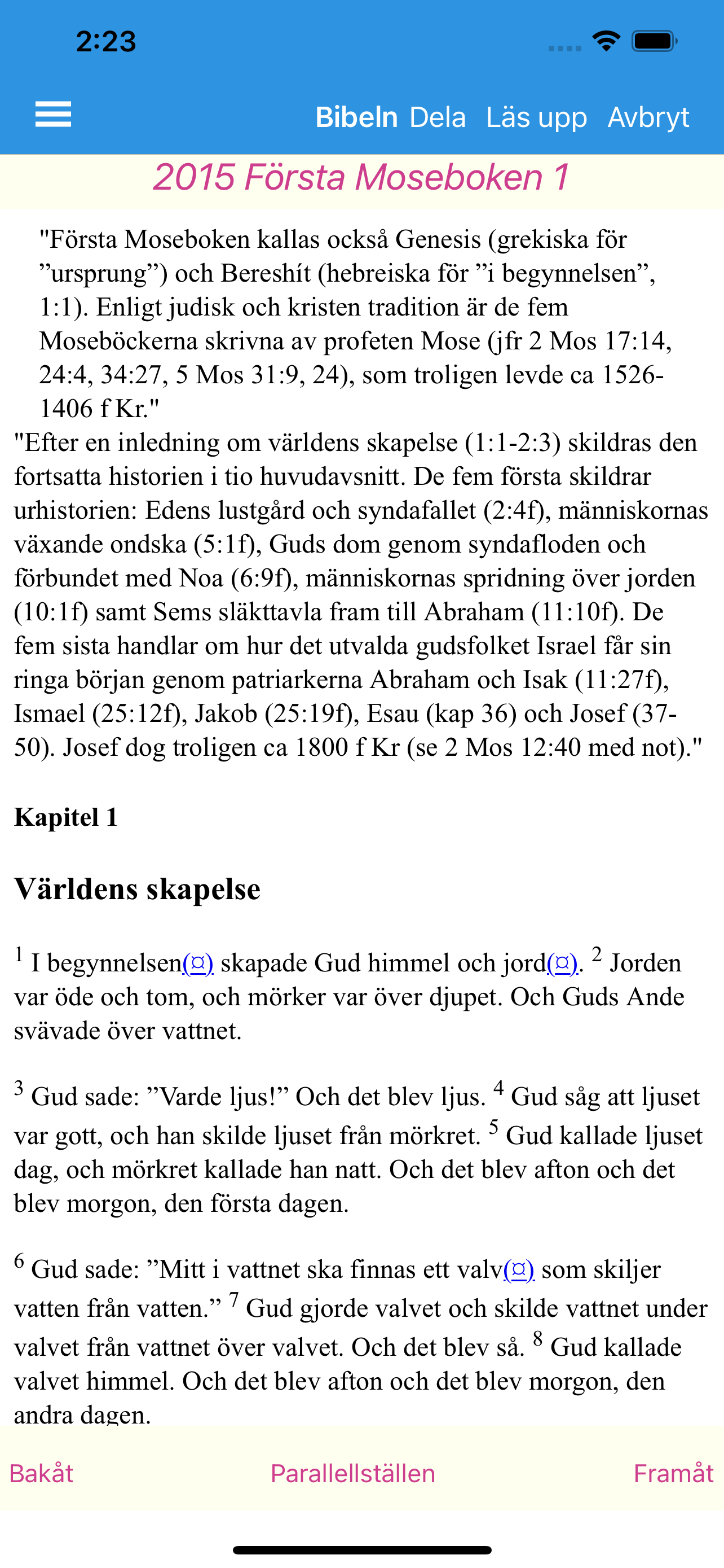 Folkbibeln App