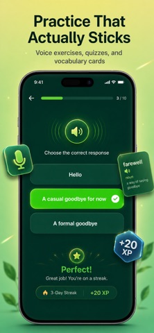 Spexa: Speak English iPhone screenshot