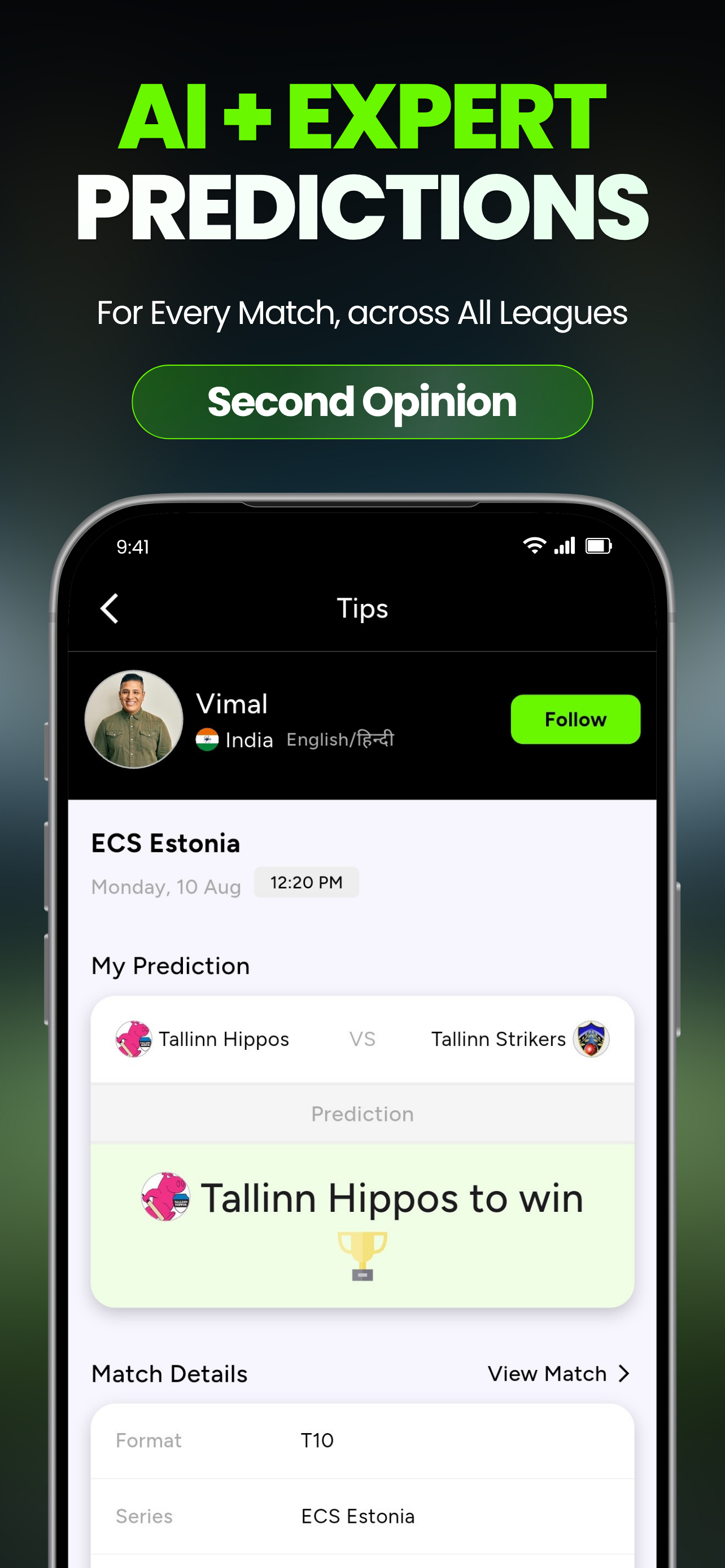 AllCric AI-Cricket Predictions screenshot 4
