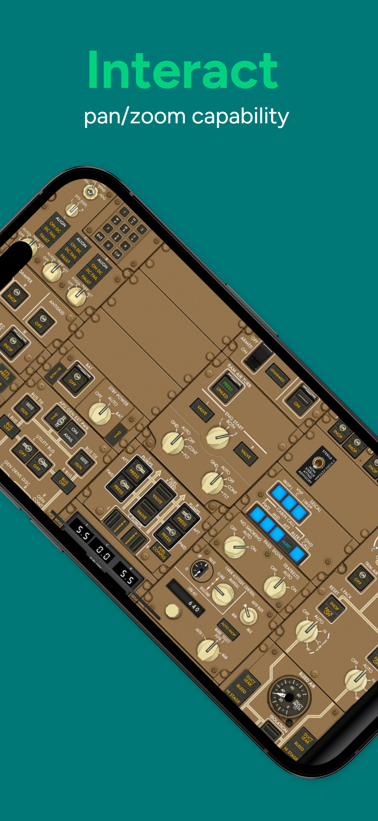 Acron B757 Cockpit Fam. screenshot 3