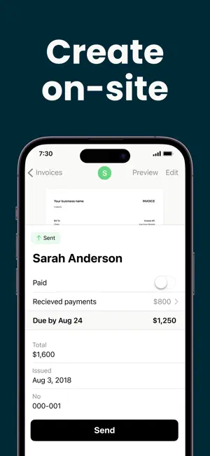 Invoice Maker ▸ Estimate App screenshot 1