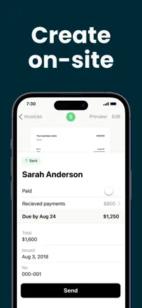 Invoice Maker ▸ Estimate Appのスクリーンショット（1/5）