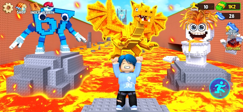 Lava Survival: Grab Brainzot screenshot 4