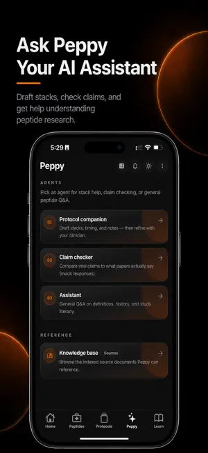 PepTok - Peptide Tracker screenshot 4