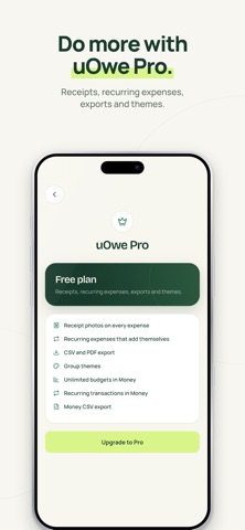 Captura de ecrã 6 de uOwe: Split Bills & Budget