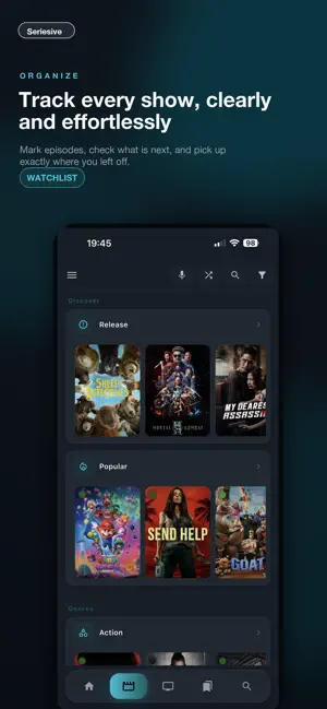 Seriesive: TV Shows and Movies screenshot 1