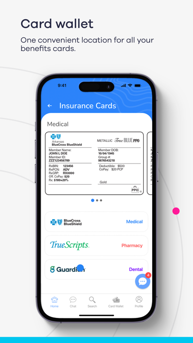 Medefy Benefits App Screenshot