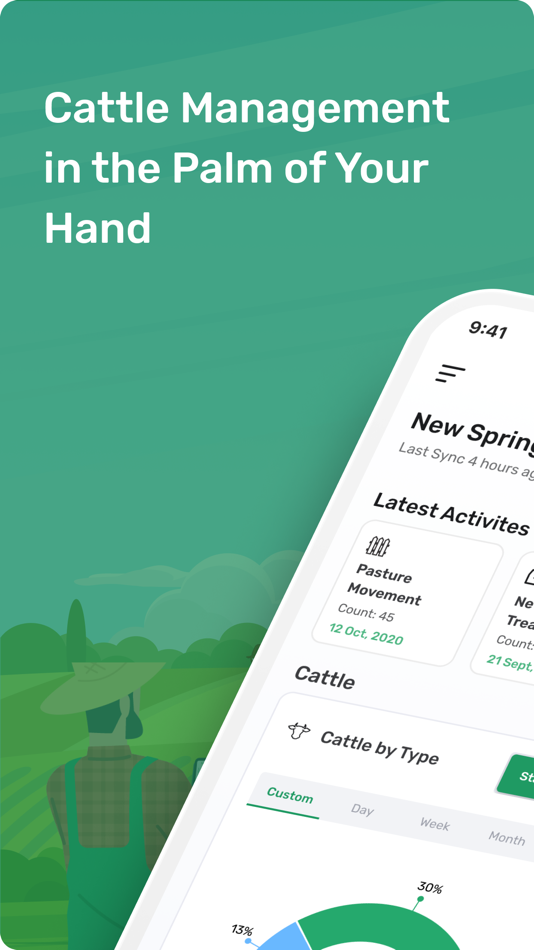 #1. Cattlytics Beef: Cattle App (iOS) Bởi: Folio3 Software Inc.