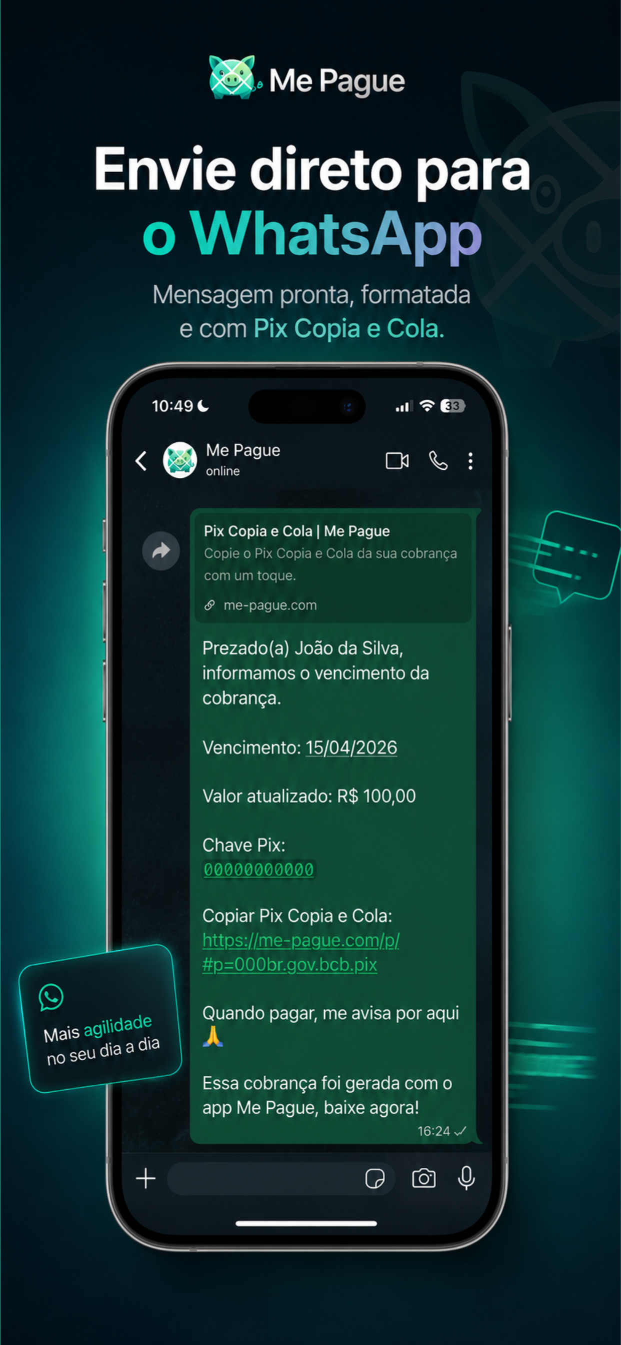 Me Pague: Cobrança Pix screenshot 6