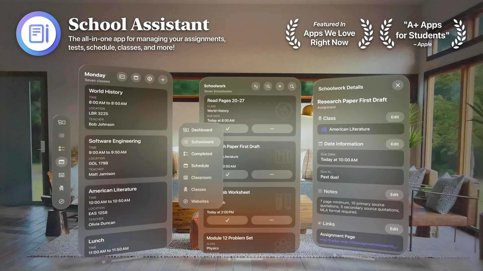 School Assistant – Planner screenshot