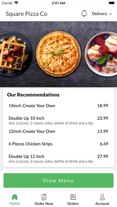 Square Pizza Co Ely Screenshot