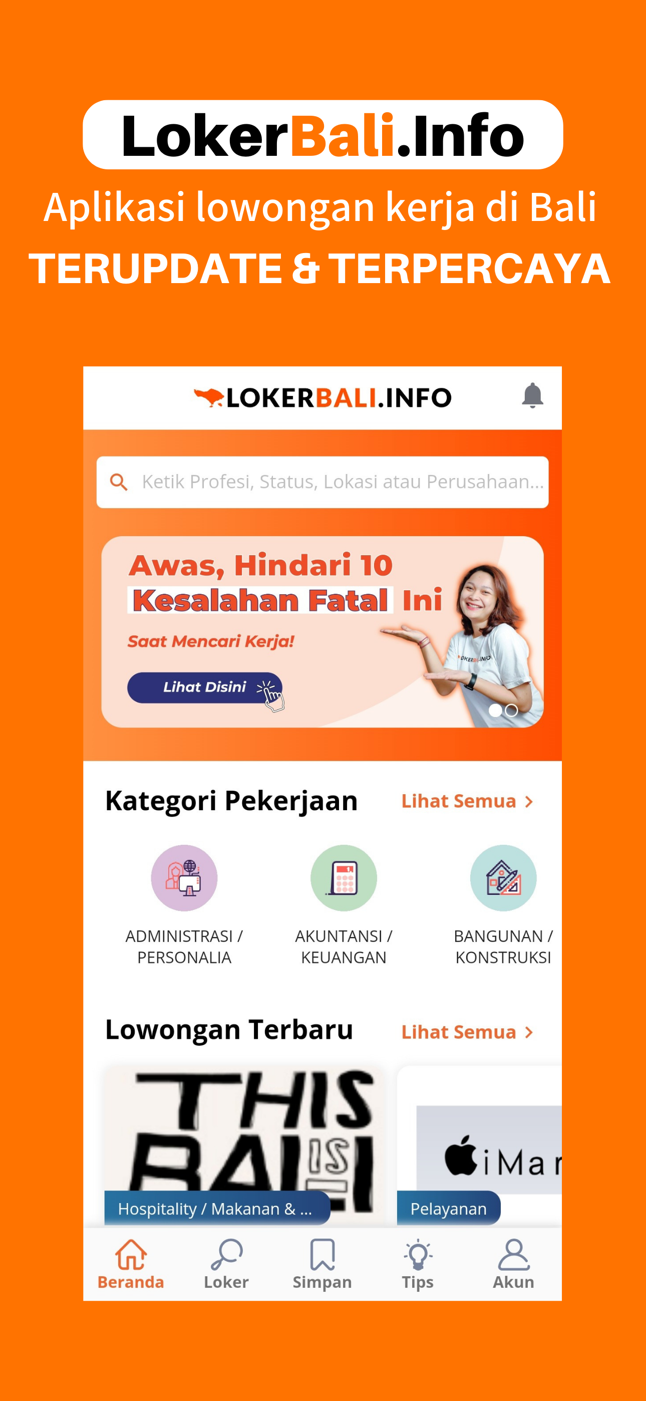 LokerBaliInfo: Cari Kerja Bali