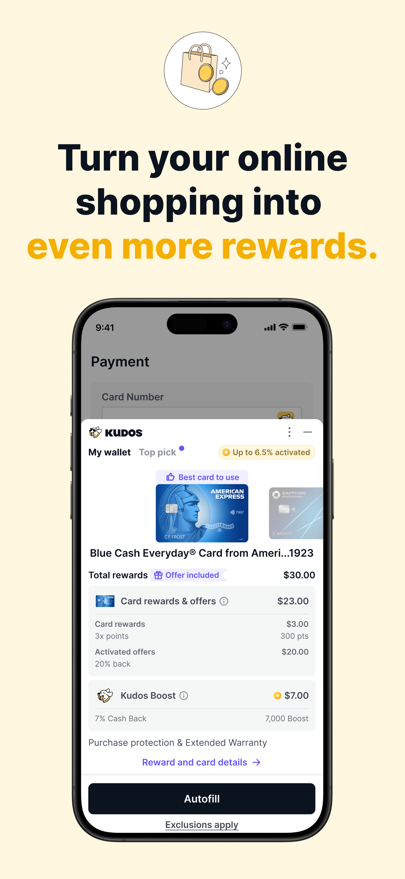 Kudos: Put Your Wallet to Work