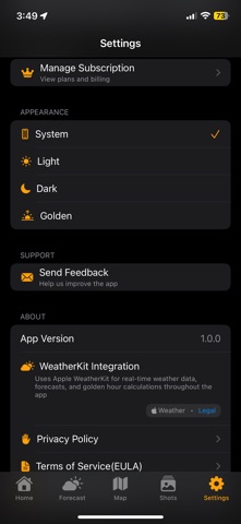 Golden Hour — Photo Planner screenshot
