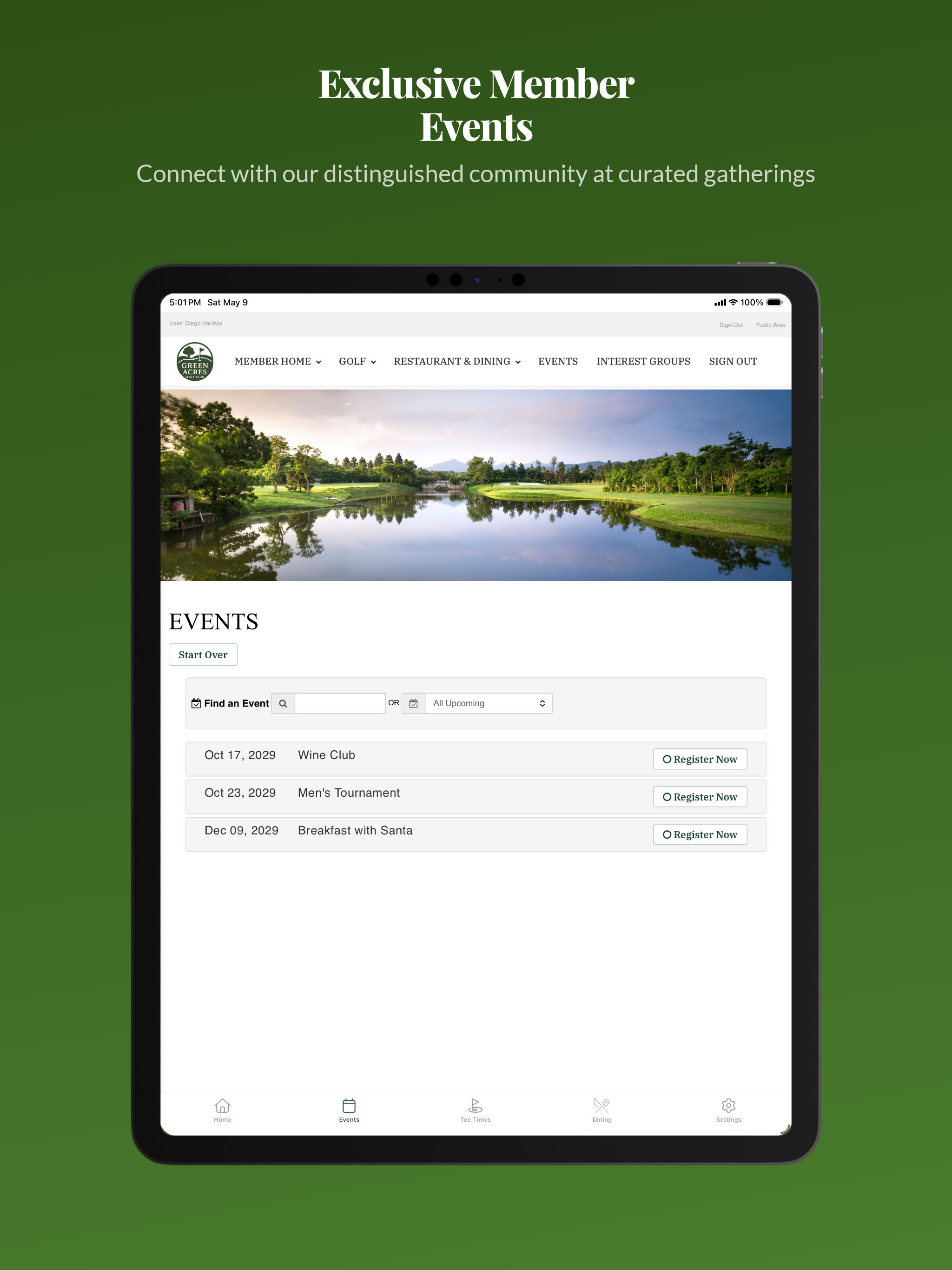 Green Acres Golf Club App screenshot 6