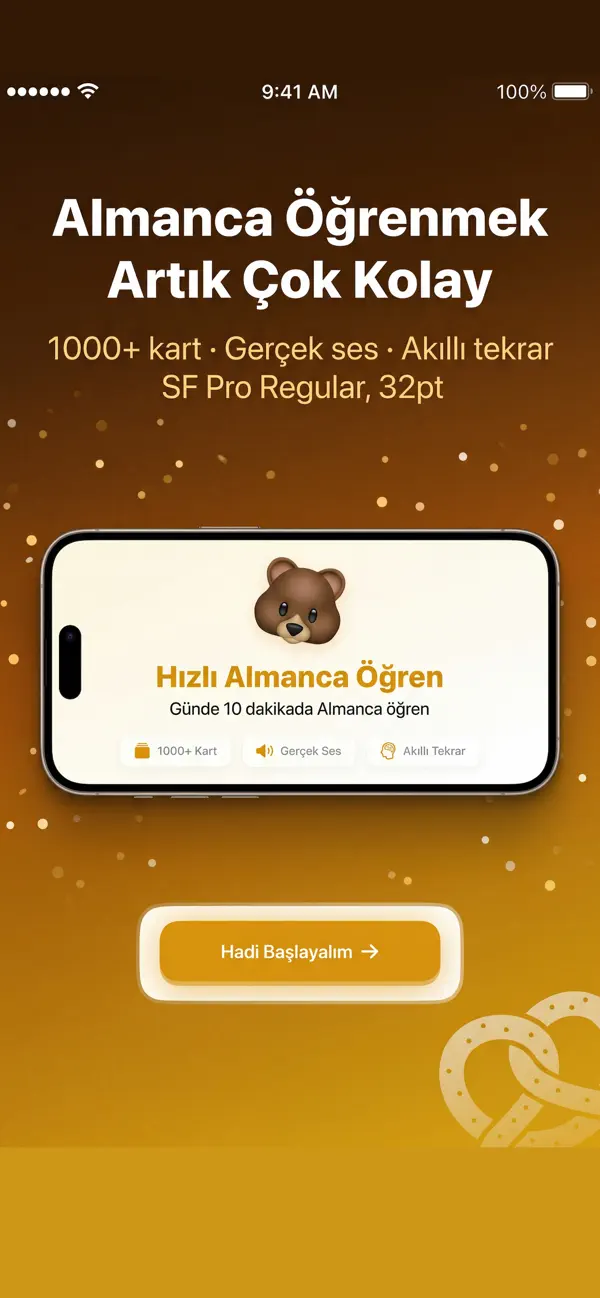 Screenshot #1 pour Hızlı Almanca: Dil Öğren