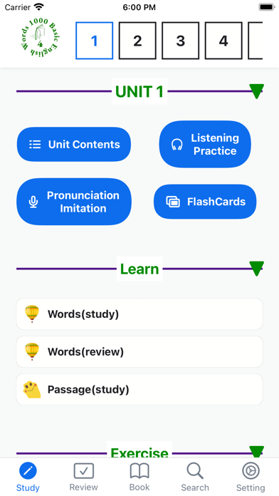 Screenshot 4 of 1000 Basic English Words (4) App