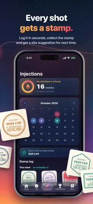 Trough: TRT & Peptide Tracker screenshot 4
