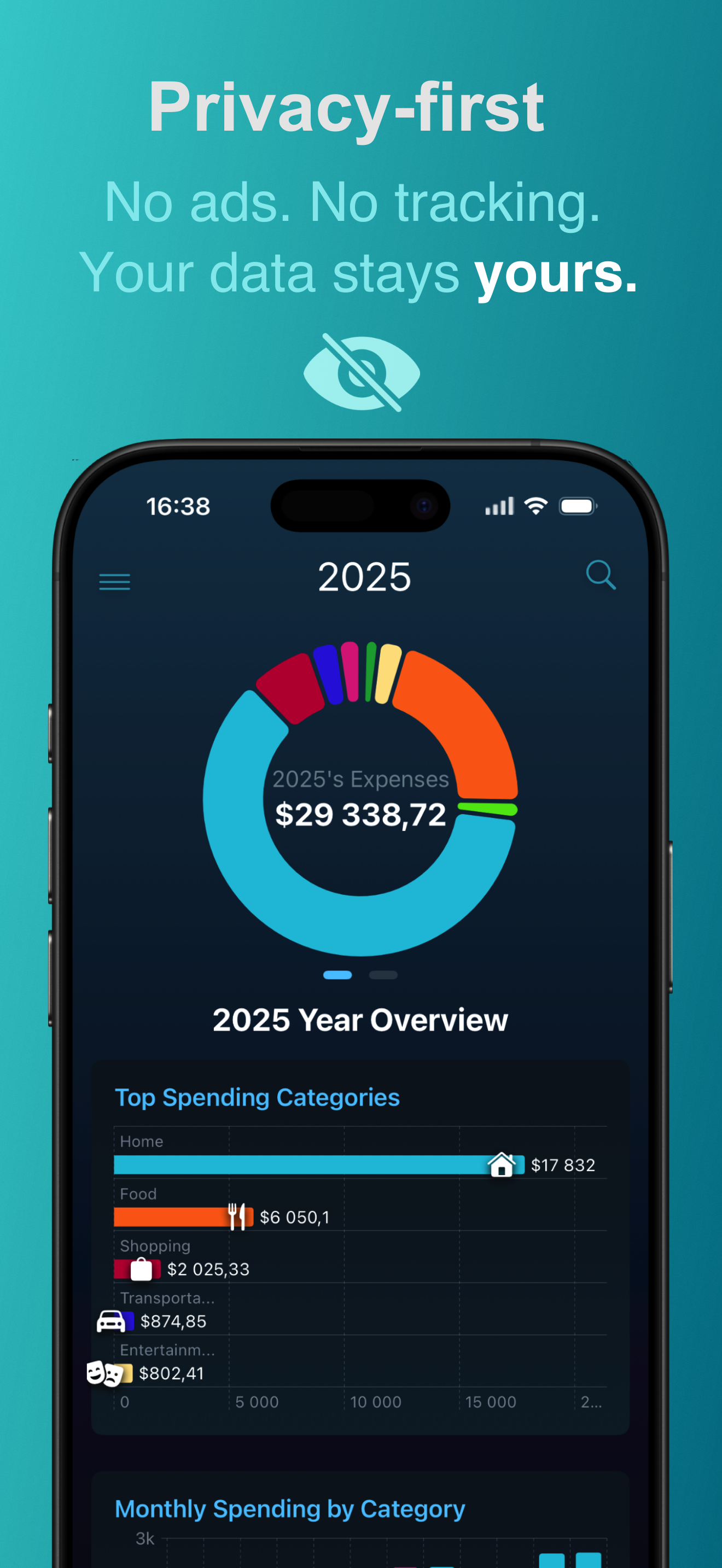 Xpenses - Finances Tracker screenshot 3