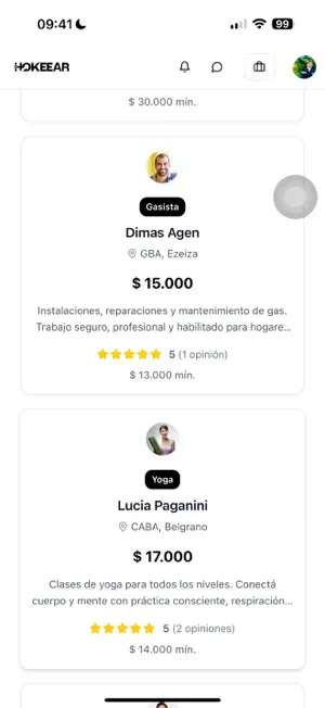 HokeearApp screenshot 3