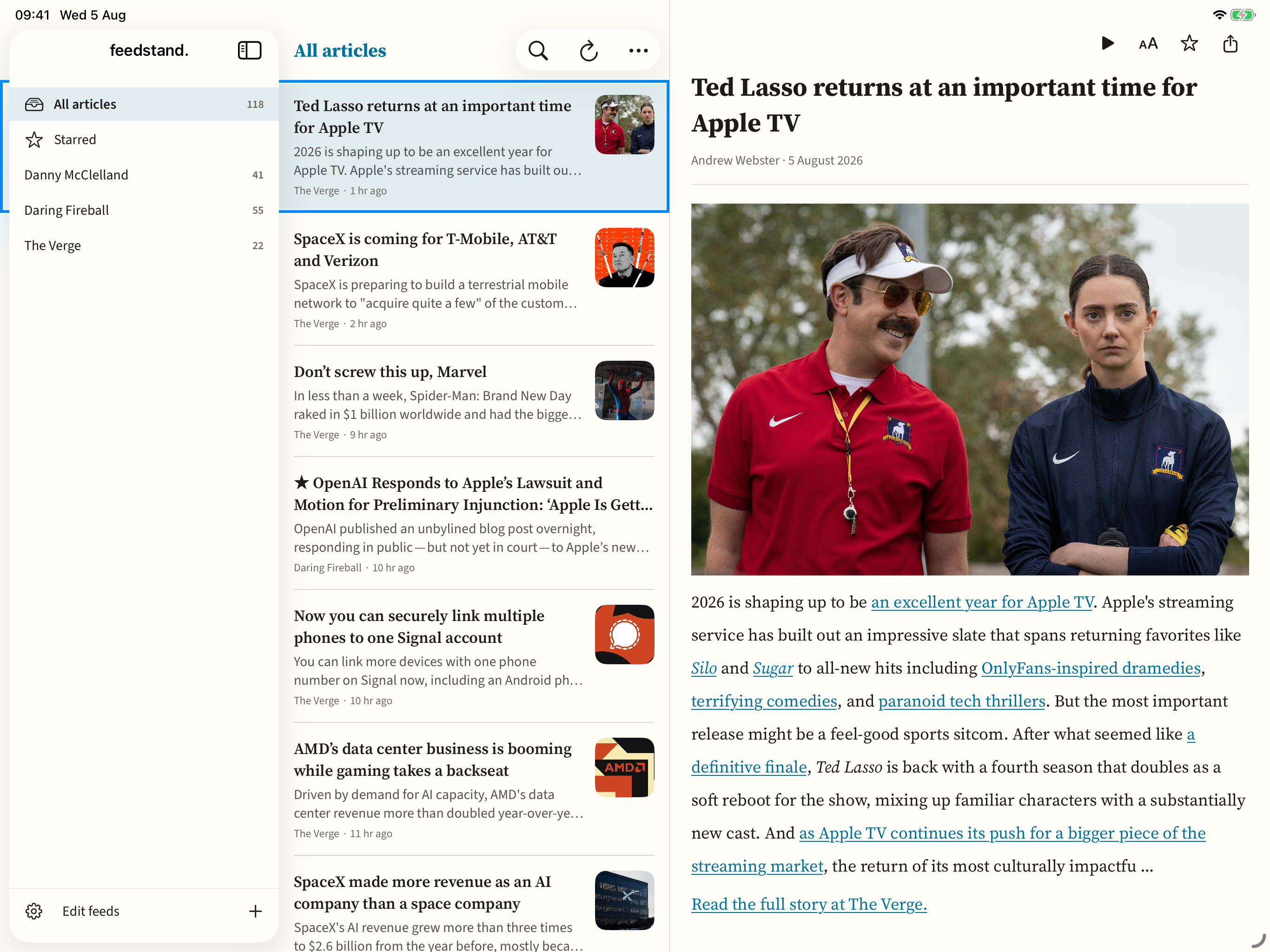 Feedstand screenshot 5