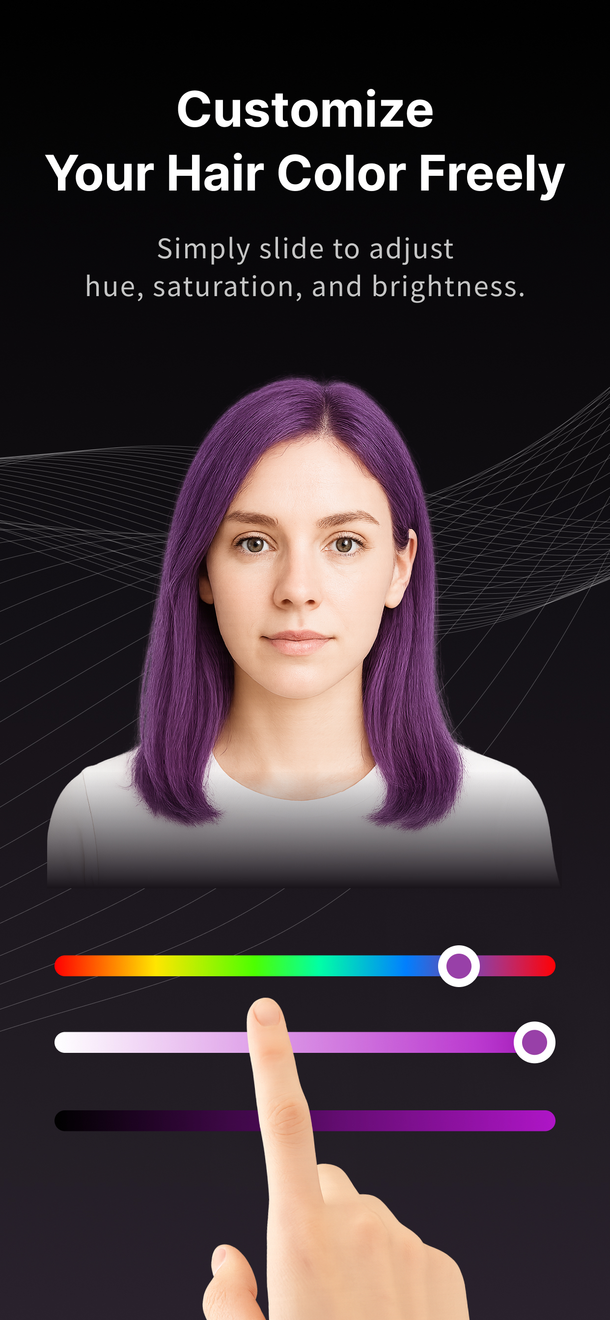 Virtual Hair Color screenshot 2