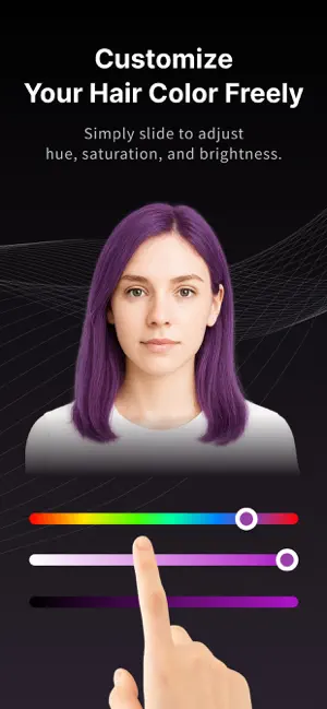 Virtual Hair Color screenshot 2