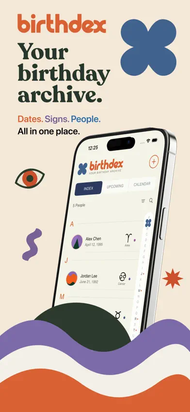 Birthdex screenshot 1