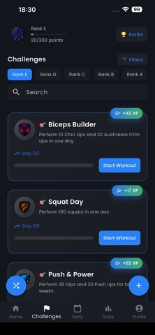 Solo Grinding Workout Level Up Screenshot 3 of 8