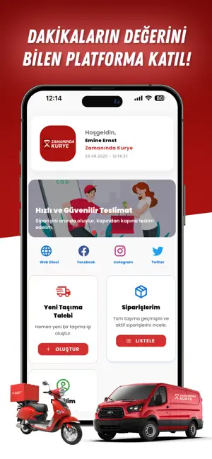 Zamanında Kurye screenshot 2