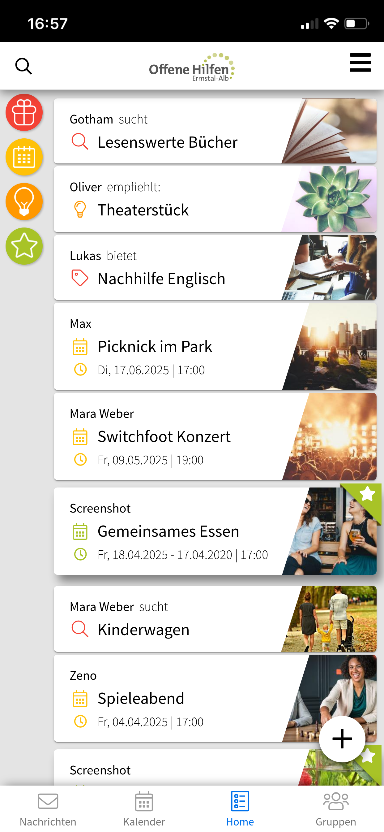 Offene Hilfen Ermstal-Alb screenshot 2