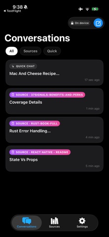 WhattaRAG screenshot