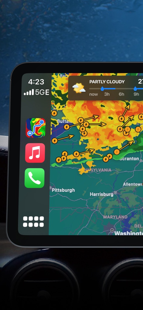 Weather Navigation for Car! - Weather App | MWM