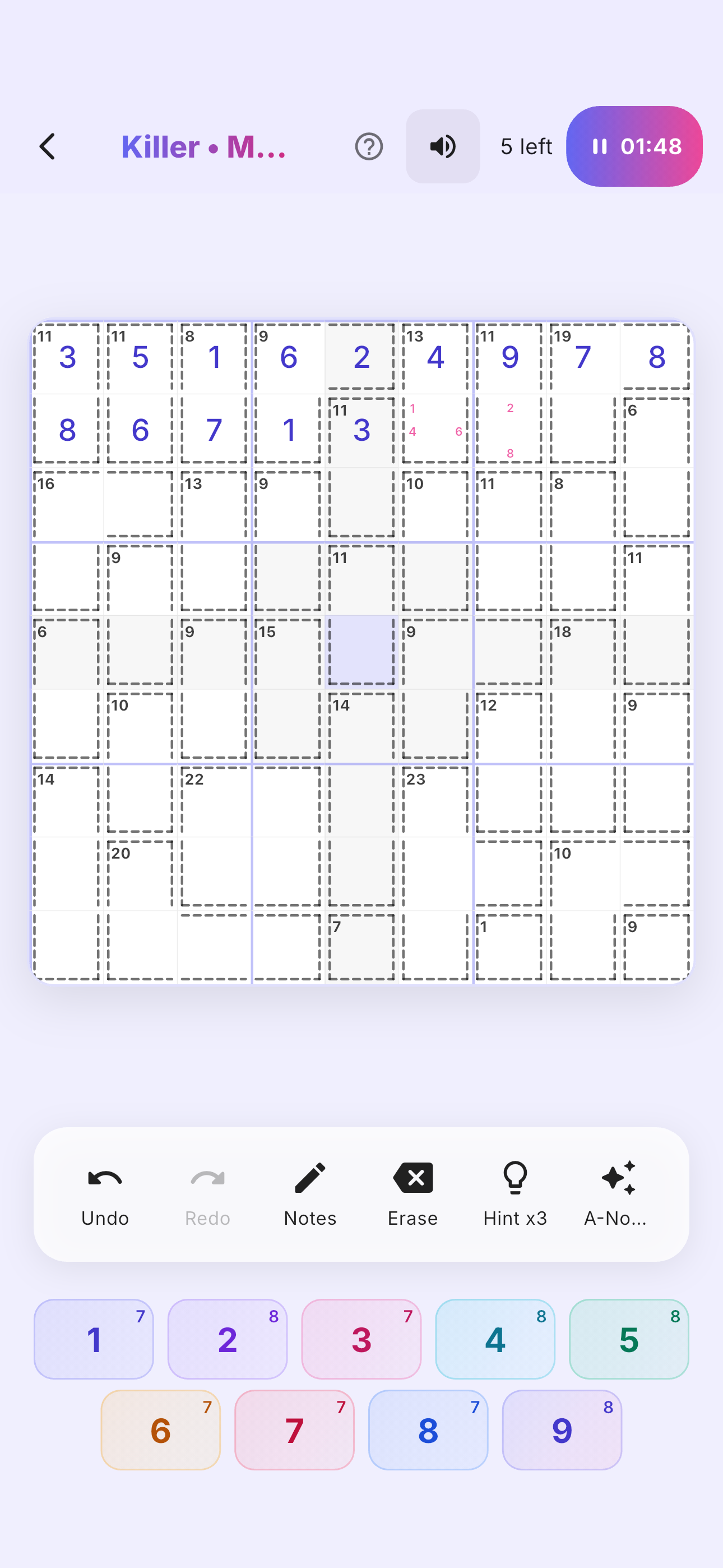 Sudoku by WizusLabs screenshot 3