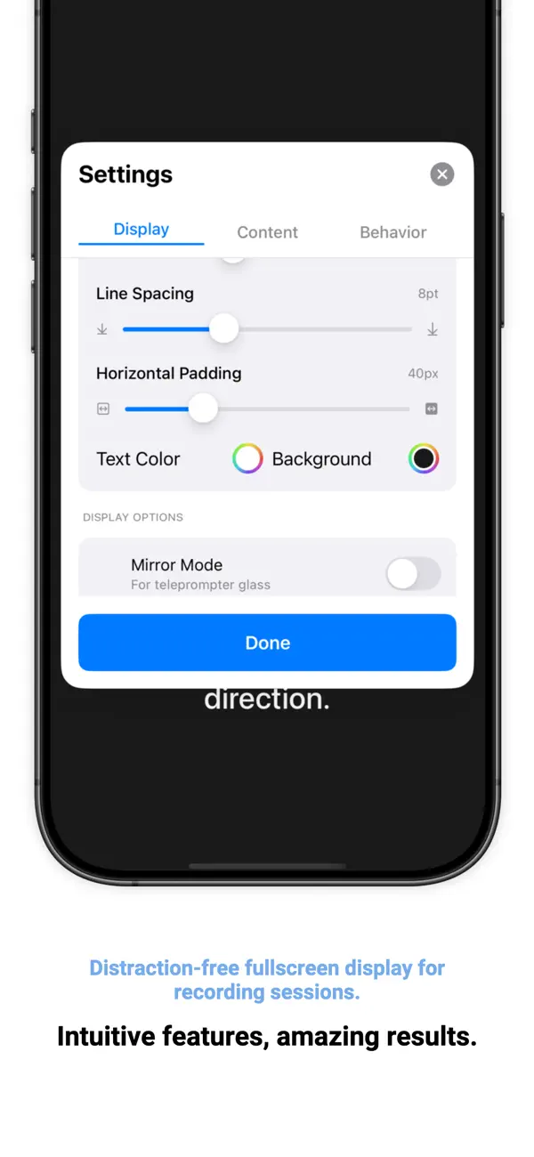 #3. Teleprompter & Script Reader (iOS) Podle: Fenuku Kekeli