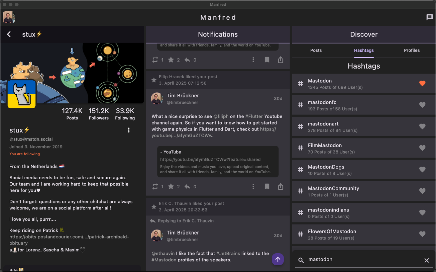Manfred for Mastodon screenshot 8