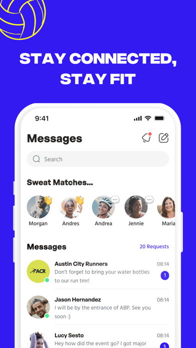 SweatPals - Fitness Community Screenshot