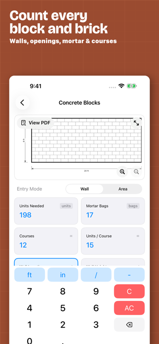 CutOnce - Builder's Calculator Screenshot 9 of 9