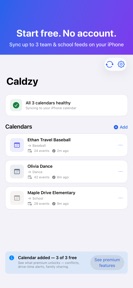 Caldzy: Family Calendar Sync screenshot