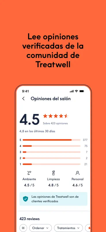 Treatwell: Reserva tus citas screenshot 5 of 5