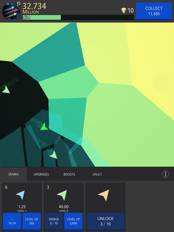 Screenshot #4 pour Zen Shards - Idle Merge Game