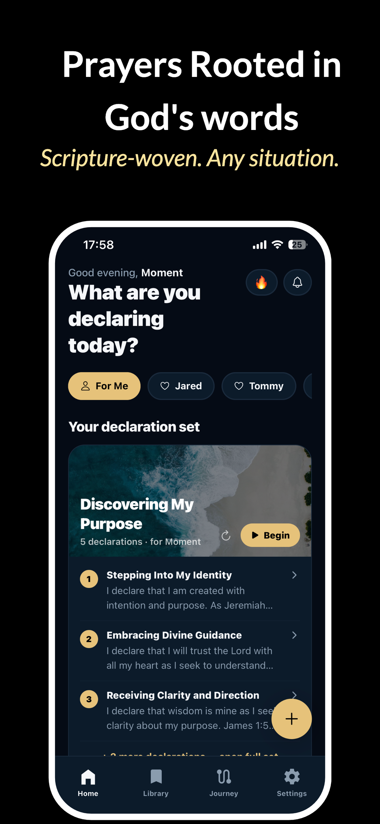 Assured: Bible Declarations screenshot 3