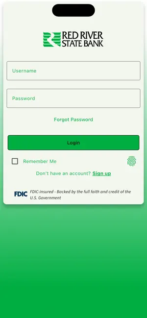 Red River State Bank Mobile screenshot 1