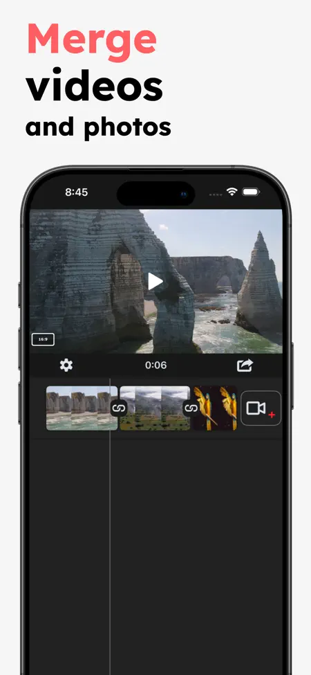 Merge Photos and Videos on iPhone — screenshot 1 of 5