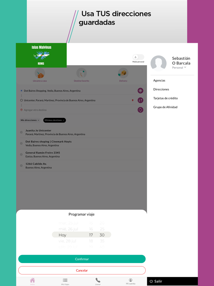 Remis Islas Malvinas