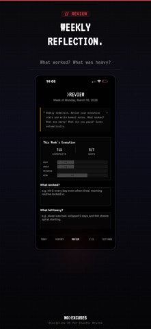 NO>EXCUSES screenshot