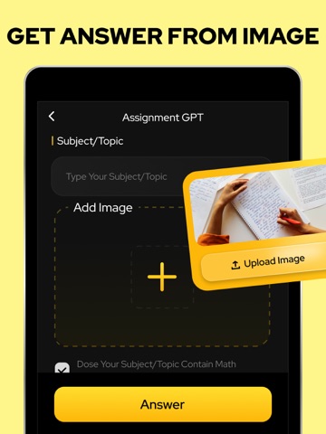 AI Math Problem Solver: MathAI iPad screenshot