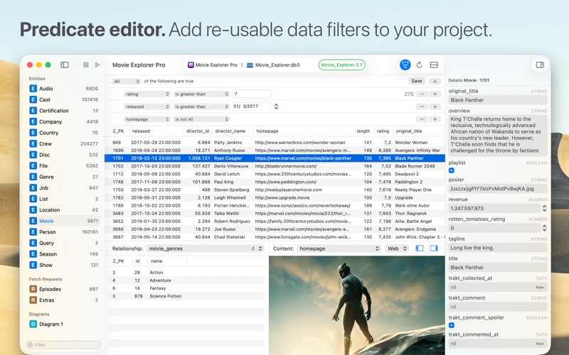 Screenshot #2 pour Core Data Lab